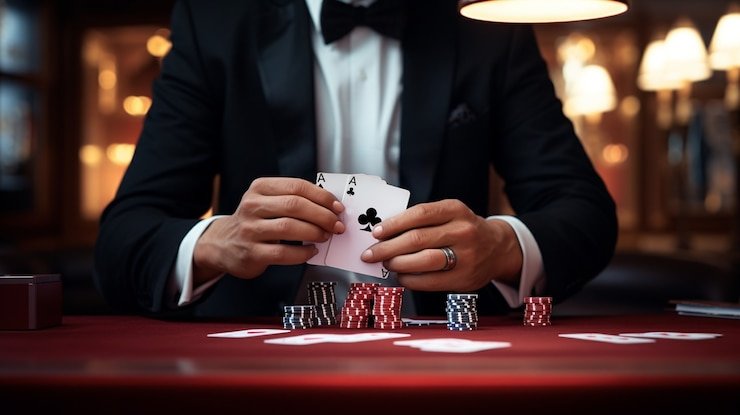 Tampilan permainan Phoenix Rises di aplikasi mobile dewahoki303 slot dengan gulungan dan simbol-simbol tematik